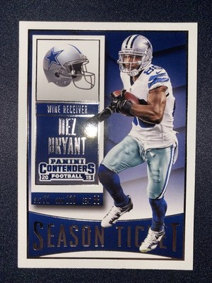 2015 Panini Contenders Football #88 Dez Bryant Dallas Cowboys NFL