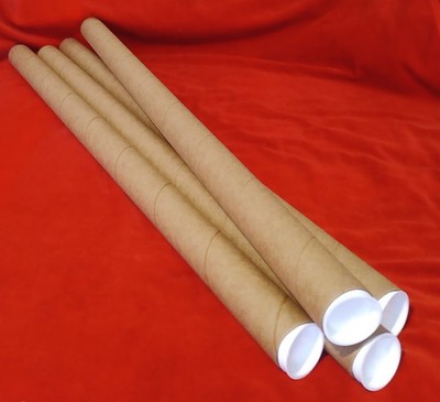 1.5x30'' Kraft Mailing Shipping Packing Tubes - 4 PCS | eBay