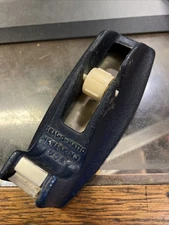 Vintage 1920s Seal-O-Magic Tape Dispenser Newark, NJ Fast Navy Blue Fast S/H