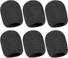 Microphone Cover, 6 Pcs Microphone Windscreen, Foam Mic Cover Suitable