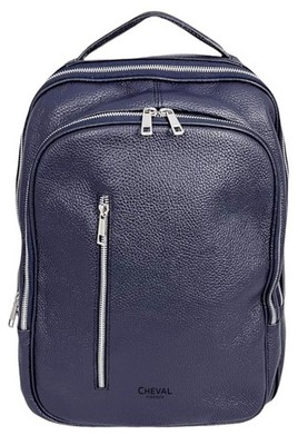 NWT Cheval Firenze Business Backpack James Max Made Italy Dark Blue