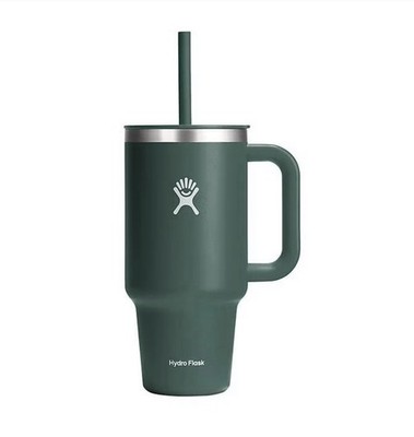 Hydro Flask Insulated Tumbler - 32 Oz Stainless Steel Fir Green NEW