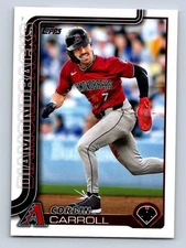 2025 Topps #78 Corbin Carroll Arizona Diamondbacks Baseball Card