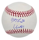 Nolan McLean Signed Baseball New York Mets Rawlings Fanatics COA