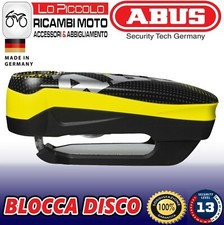 Bloccadisco con Allarme Abus Detecto 7000 RS1 Pixel YELLOW - 70 mm