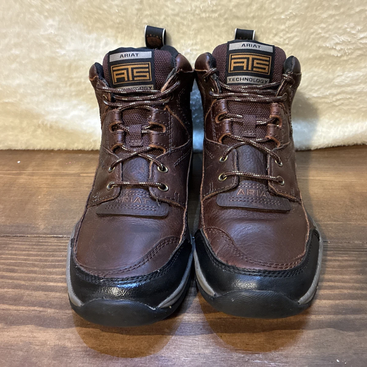 Ariat Mens Waterproof Hiking Boots Brown Leather Lace Up Size 13D Style 10021784 10616100 main image 4