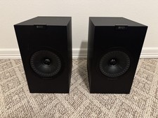PAIR OF KEF Q350 Black Bookshelf Speaker
