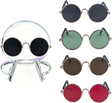 Glasses for 17Cm Doll No Dolls , Set of 4 Mini Glasses for 3.94-6.7 Inch 10-17