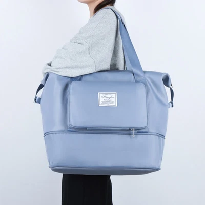 Erweiterbare Reisetasche Große Kapazität Faltbar Wasserdicht Tragbare Handtasche - Bild 1 von 4