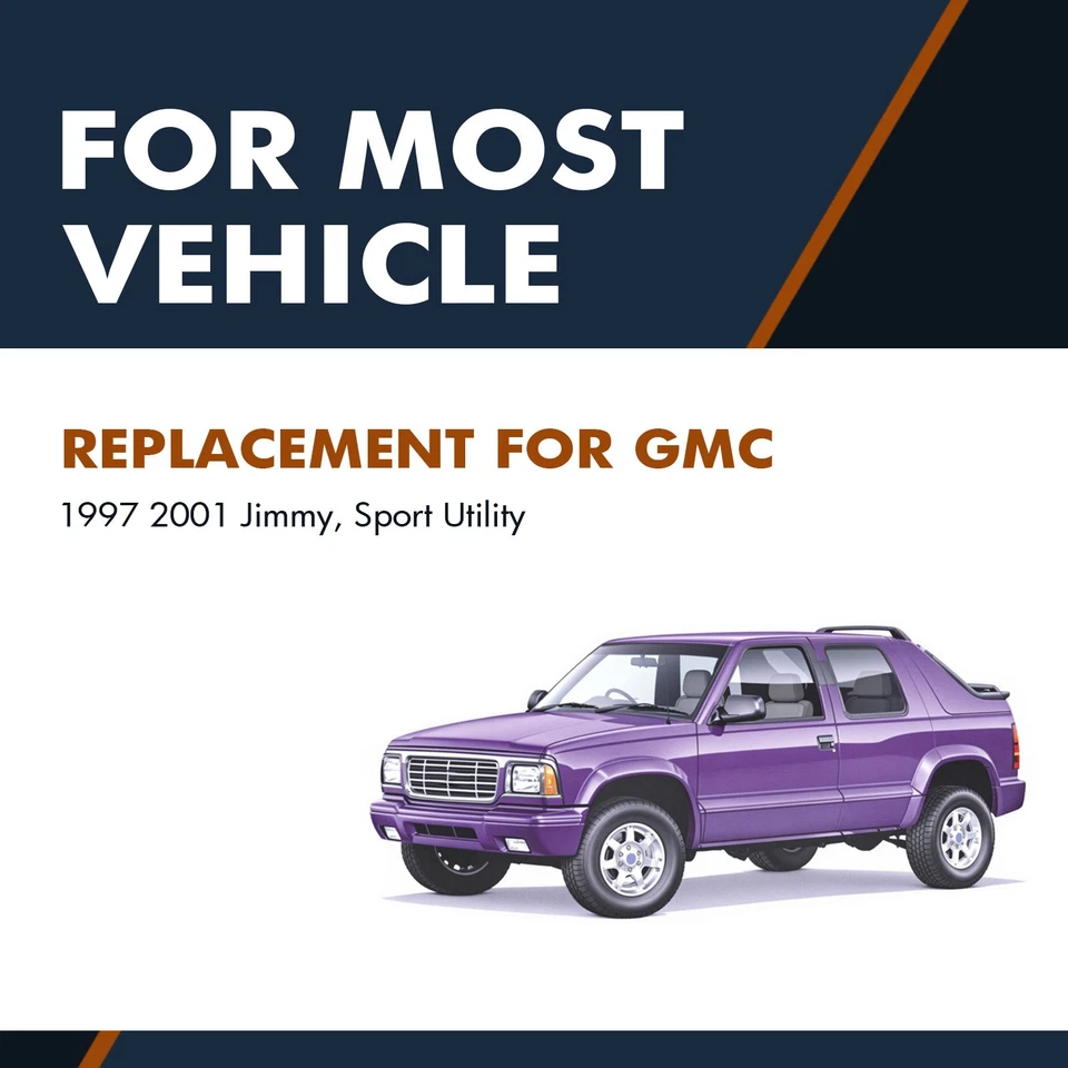 Juego de soporte elevador de vidrio trasero puerta levadiza para GMC Jimmy Sport Utility 1997 2001 Foto 2 de 4