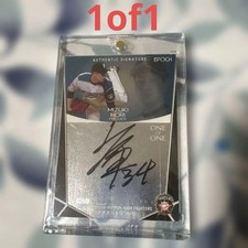 [Limited to 1 piece] Mizuki Hori handwritten autograph card 2019 1/1 1of1 epoch