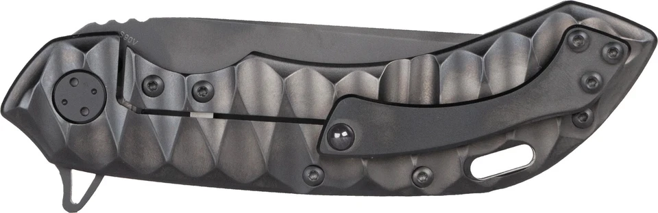 OLAMIC CUSTOM WAYFARER 247 COMPANTO SCALLOPED PVD ALL BLACK - Image 3 of 4