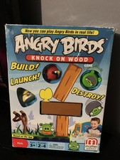 Angry Birds Knock On Wood Game 2010 Mattel Complete