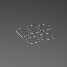 1pc 20x10x0.5mm 1/1.5mm Quartz Glass Sheet JGS2 Fused Silica Glass Windows