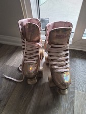 Impala Women's Quad Roller Skates, Marawa Rose Gold - Women's Size 8 Rink Derby