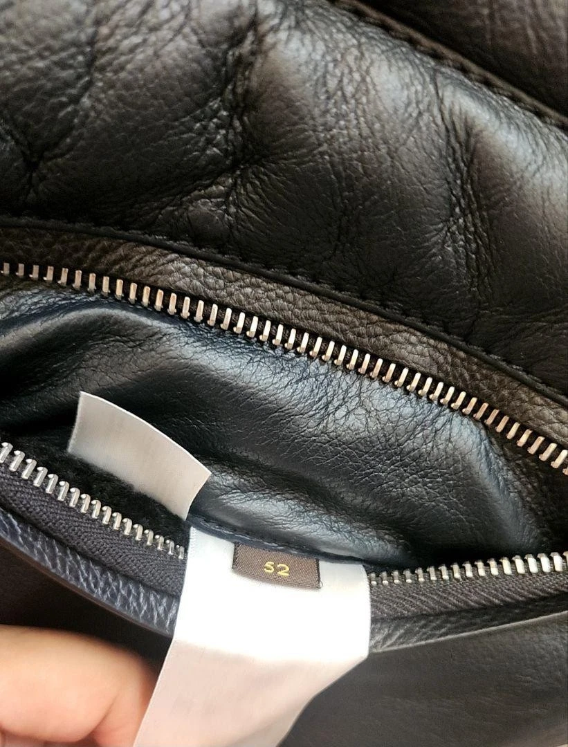 LOUIS VUITTON（LV） Louis Vuitton giacca blusa pelle shearling taglia 52