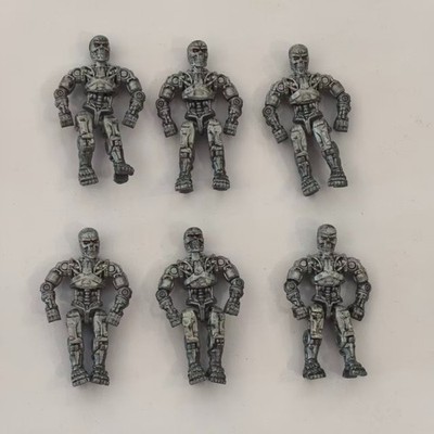 Mega Construx BLOKS 6 LOOSE figures Terminator T-800 toy