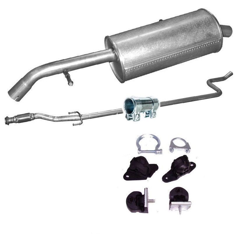 Auspuffanlage Mittelrohr + Endschalldämpfer Für Chrysler PT Cruiser 2.0i
