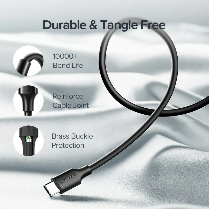 USB Type C Charger Quick Charge Data Cable USB-C Type-C for Samsung Huawei 1m 2m - Image 4 of 4