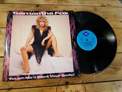 SAMANTHA FOX TOUCH ME NO LP MAXI 45T VINYL EX COVER EX ORIGINAL 1986