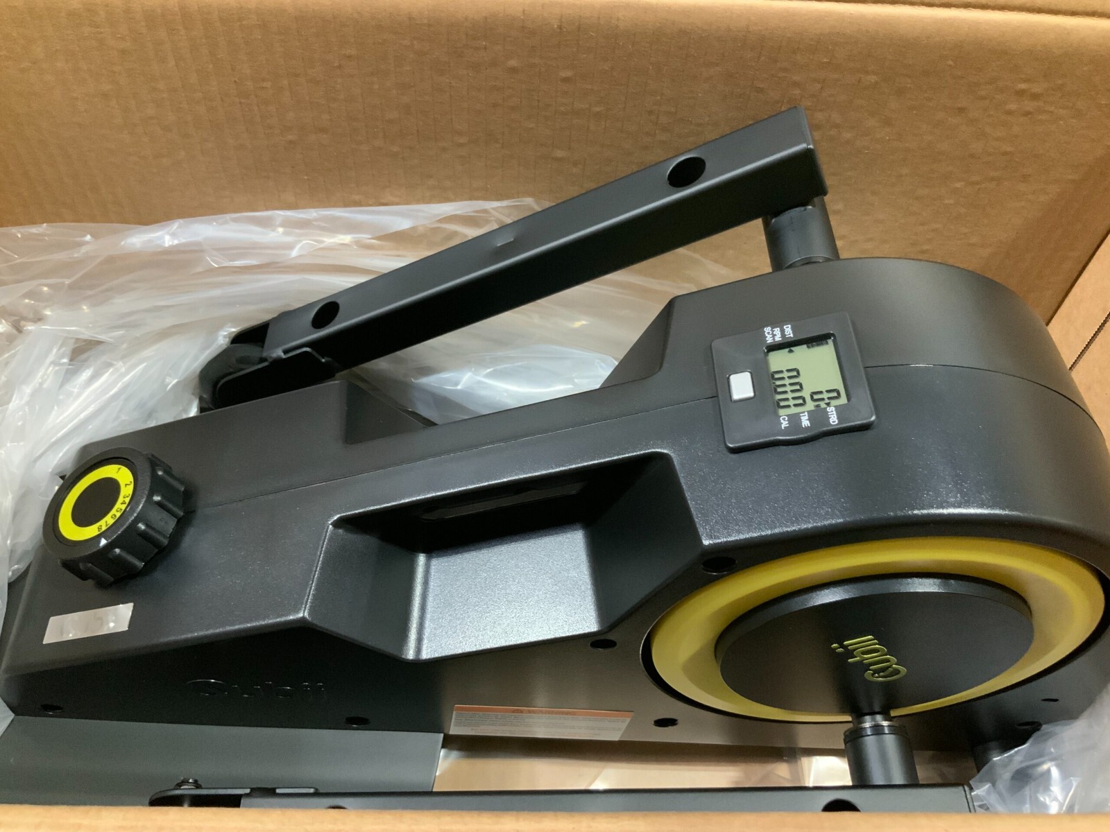 CUBII JR1 F3A2 Compact Seated Elliptical Yellow