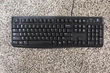 Logitech K120 USB Keyboard for PC - Black
