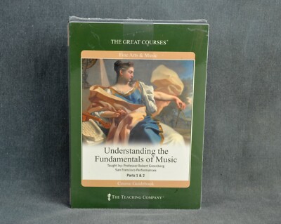 The Great Courses: Understanding the Fundamentals of Music Parts 1&2 (2007, DVD)