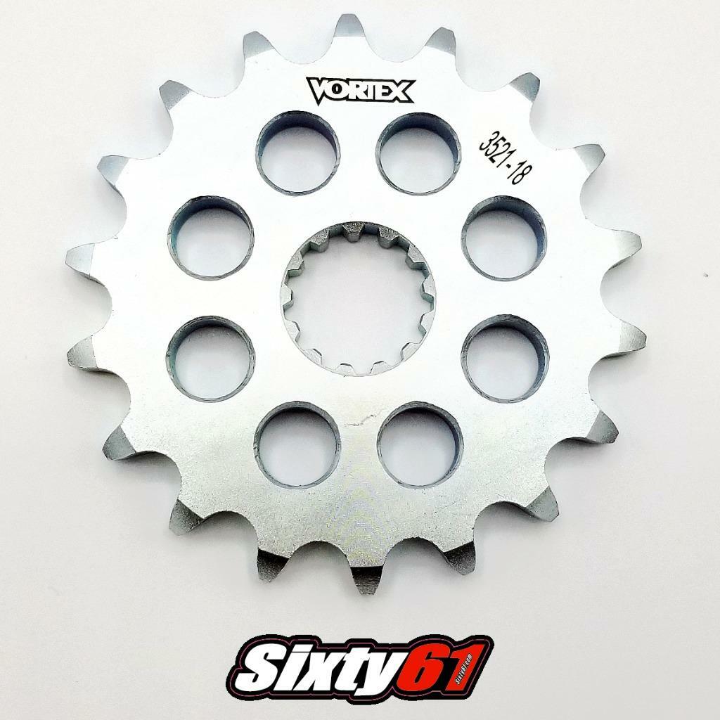 りんつ　1221 Kawasaki Suzuki Yamaha Triumph Front Sprocket Vortex 530