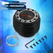 For 88-91 Honda Prelude JDM 6 Hole Bolt Pattern Steering Wheel Hub Adapter Kit