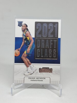 2021-22 Panini Contenders #22 Isaiah Jackson Draft Class Rookie RC C8E