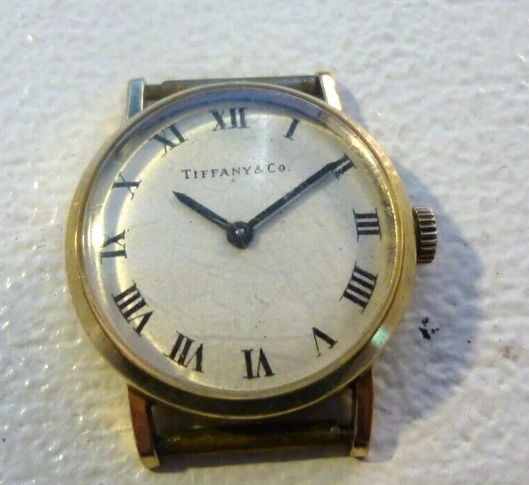 時計 Tiffany Women's Ladies Manual winding Tiffany & Co. Women's Mechanical Hand-Winding Wristwatches for
