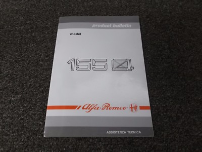 1993-1998 Alfa Romeo 155 Q4 2.0L Turbo Service Repair Manual 1994 1995 1996 1997