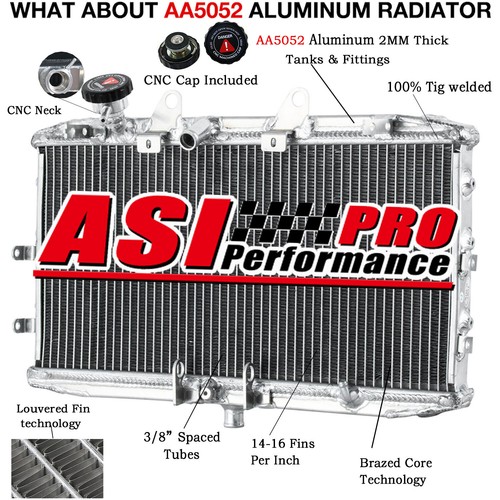 Triumph Rocket Radiator Radiator w/Cover Grill Guard FIT 2004-ON Triumph Rocket 3 III 2300 ...