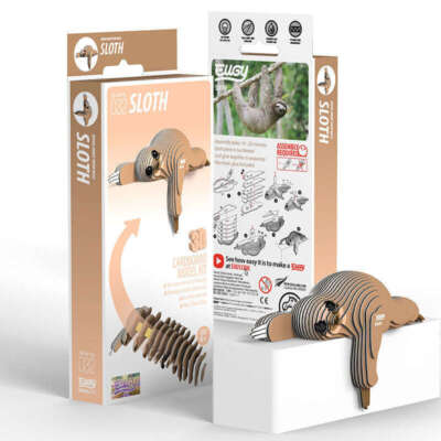 Eugy 3D Modell 032 Faultier