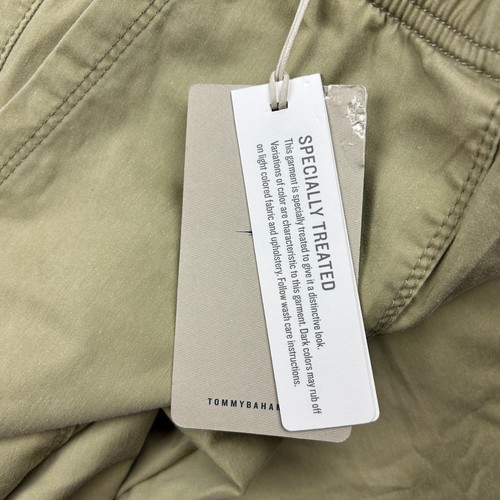 Tommy Bahama Boracay Pants Mens Large 32x34 Kahki Lightweight Pull On Drawcord - Picture 6 of 11