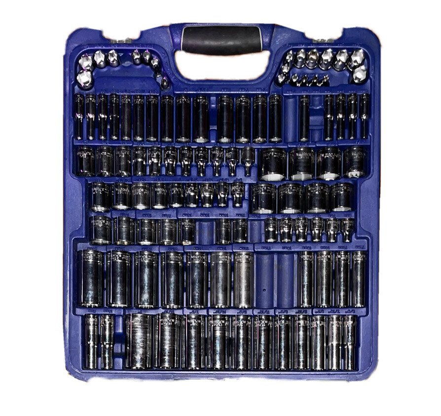 155 pc Combination Drive SAE/ Metric General Service Set (BluePoint