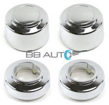 New 94-08 Ford F250 F350 Van E150 E250 E350 4wd Chrome Wheel Center Caps Set 4 New 94-08 Ford F250 F350 Van E150 E250 E350 4wd Chrome Wheel Center Caps Set 4