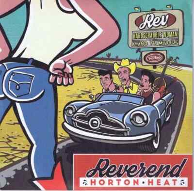 REVEREND HORTON HEAT Hardscrabble Woman 7'' single - Orange vinyl - NEW - sealed