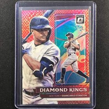 2022 Donruss Optic Giancarlo Stanton Diamond Kings Red Dragon 95/99