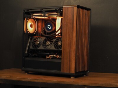 Cozy Wood Gaming PC