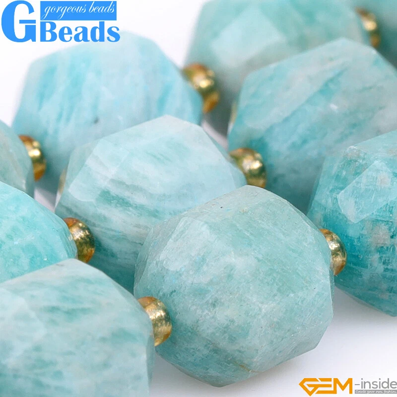 Faceted Bicone Stone Healing Crystal Beads Jewelry Making 15” 6mm 8mm 10mm 12mm - Image 3 of 4