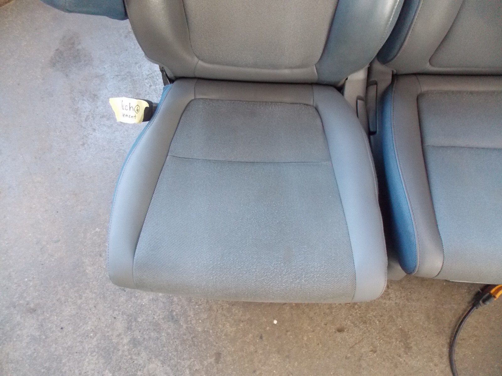 20032006 HONDA ELEMENT FRONT SEATSOEMUSEDPAIRGOOD SHAPEBLUEISH