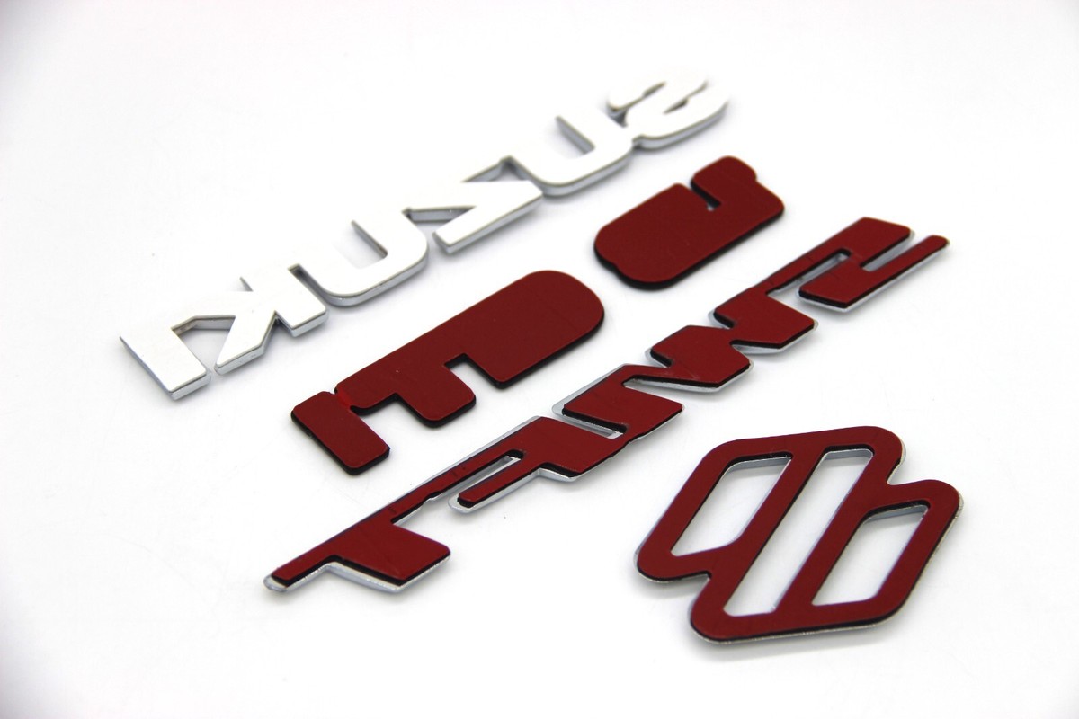 fits Suzuki Swift 1.3 GTi Twin Cam 16 Valve Complete Emblem Set