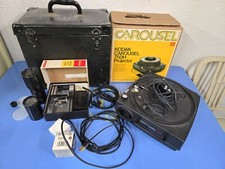 Kodak Carousel 750H Slide Projector WORKS  Acessories