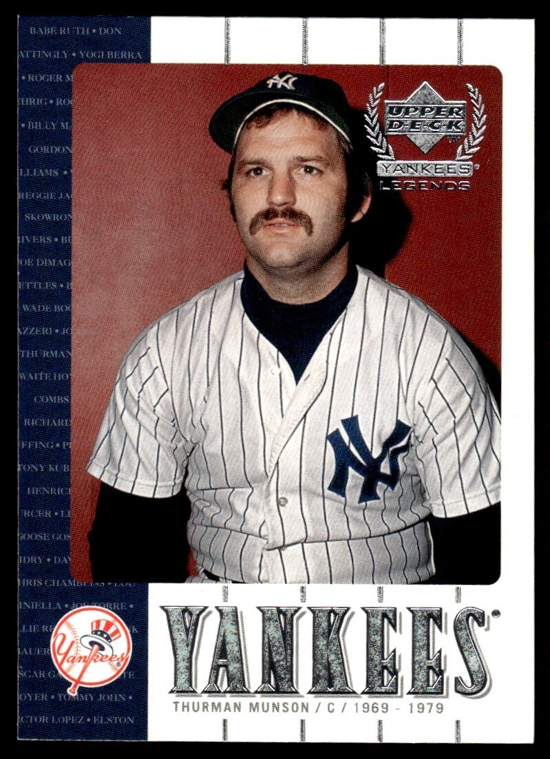 2000 Upper Deck Yankees Legends #13 Thurman Munson New York Yankees