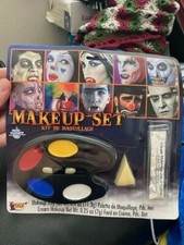 Masquerade Halloween Face Paint Disguise Costume Makeup Kit New  