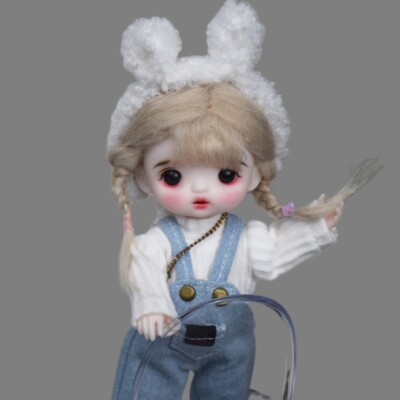 16cm Mini niedliche Puppe Spielzeug Upgrade Make-up Gesicht Körper und Outfits