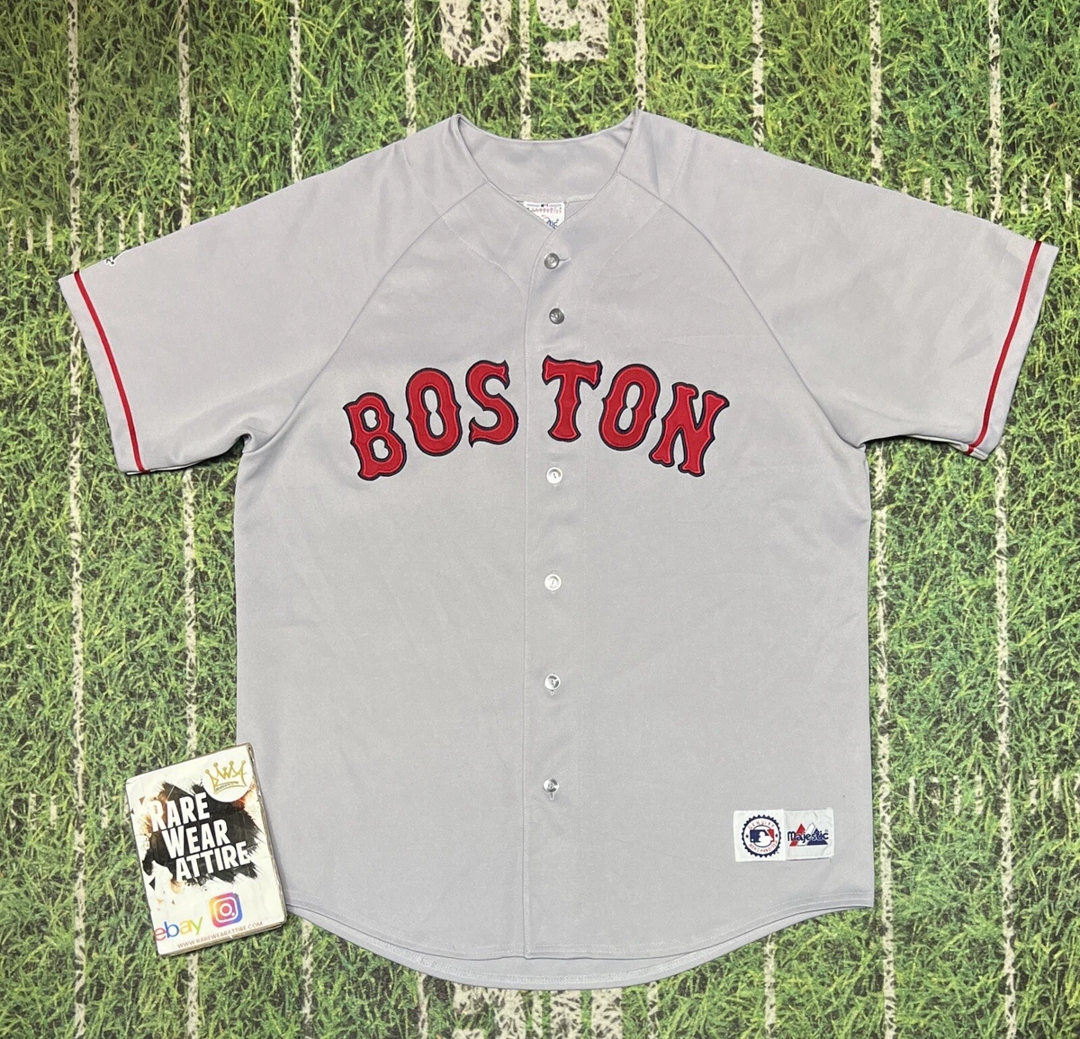 Boston red sox grey jersey cheap