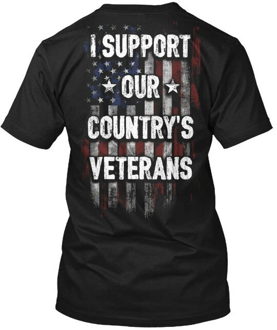 I Support Our Countrys Veterans - Countrys T-Shirt Unisex Size S to 4XL