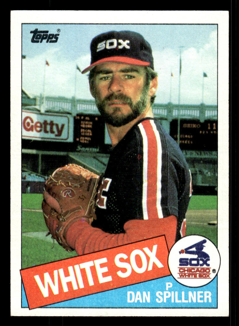 1985 Topps #169 Dan Spillner Card Chicago White Sox